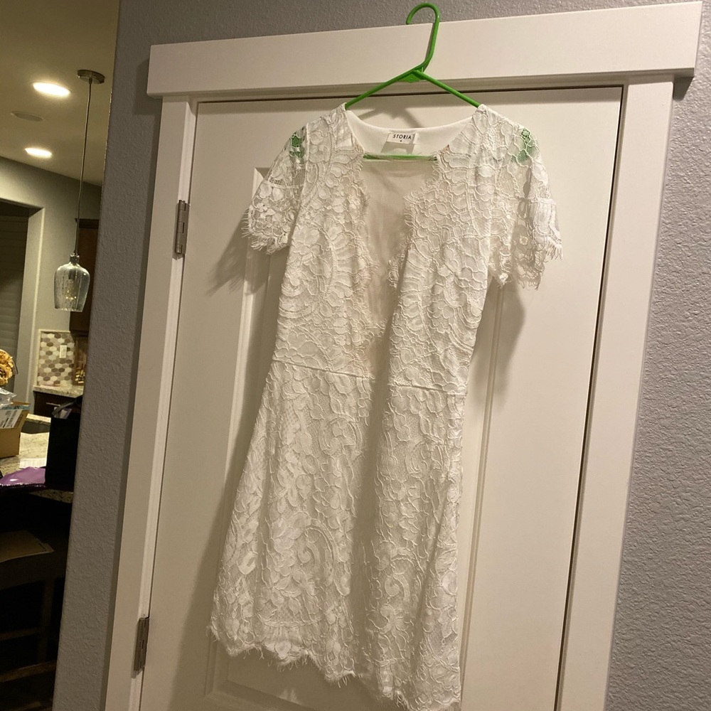 White Lace Dress